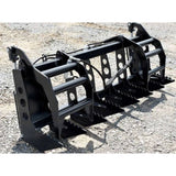 Loflin Fabrication Compact Tractor Vertical Root Grapple - 0660301060