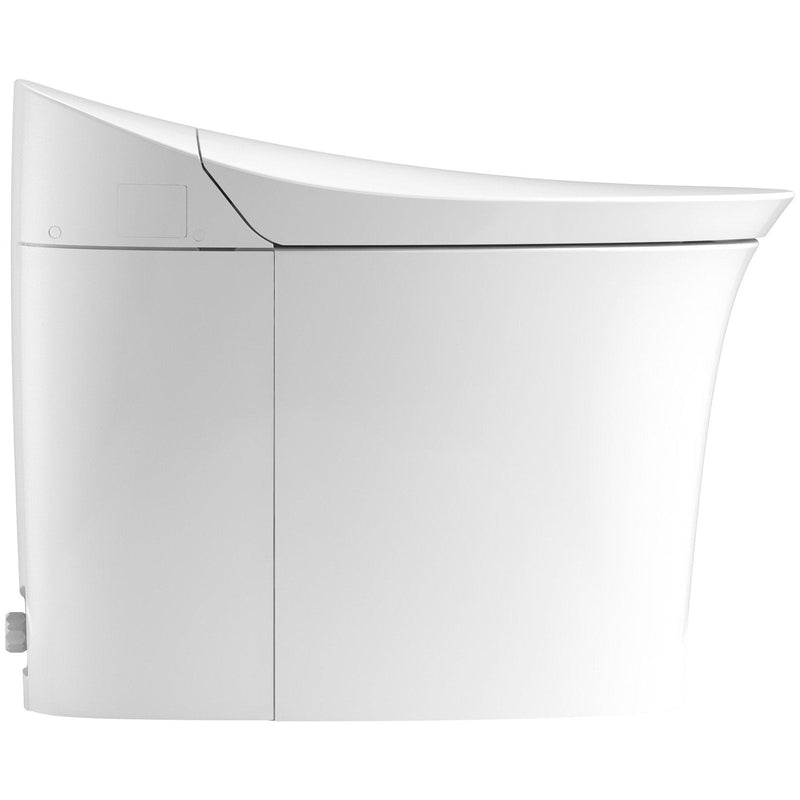 Kohler Veil Comfort Height Intelligent Skirted One-Piece Elongated Integrated Bidet Toilet K-5401-PA-0