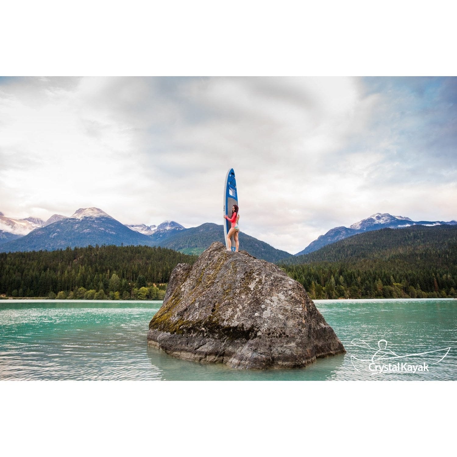 Crystal Kayak The Vision Board™2x - 11ft Inflatable Paddleboard - KAYAK-VISION-BRDLGx2