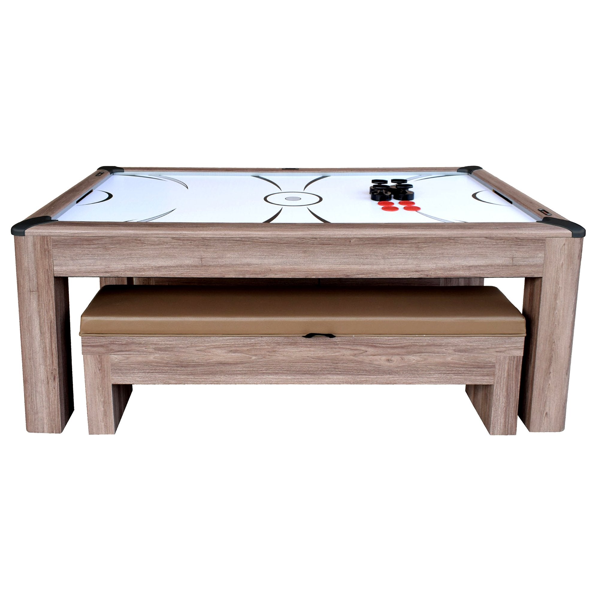 Hathaway Driftwood 7ft Multi Game Table 3 in 1 - BG1137H