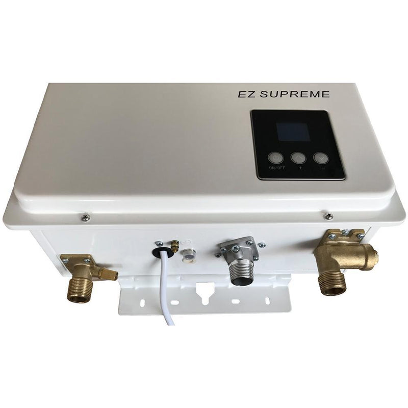 EZ Tankless Supreme Indoor Tankless Water Heater 8.2 GPM 165000 BTU Natural Gas Direct Vent Kit Manufacturer RFB EZSUPNG