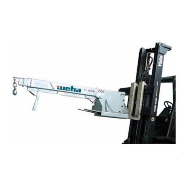 Weha Adjustable Angle Telescopic Boom