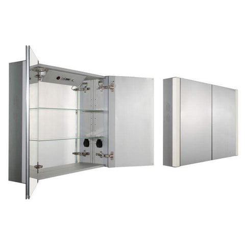 Whitehaus Musichaus Double Door Anodized Aluminum Cabinet - WHFEL7089-S