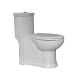 Whitehaus Magic Flush White One Piece Toilet - WHMFL3364-EB