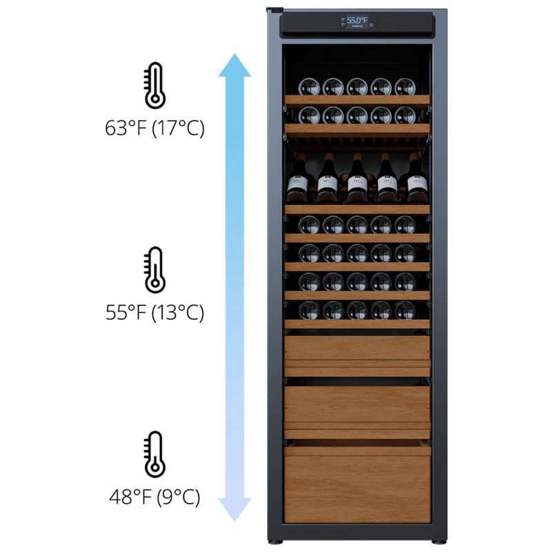 Wine Guardian Luxury Ultimate Storage Single Zone Wine Coolers - 99H0411-05