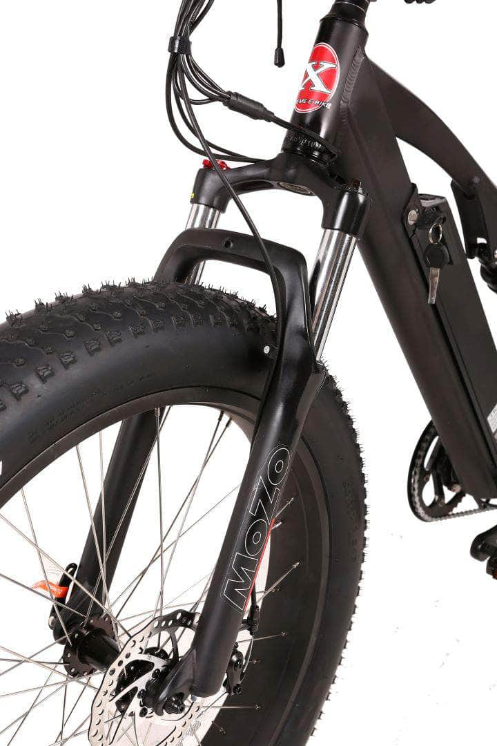 X-Treme Boulderado 48 Volt 10.4 Amp or 17 Amp Fat Tire Step-Through Electric Mountain Bicycle