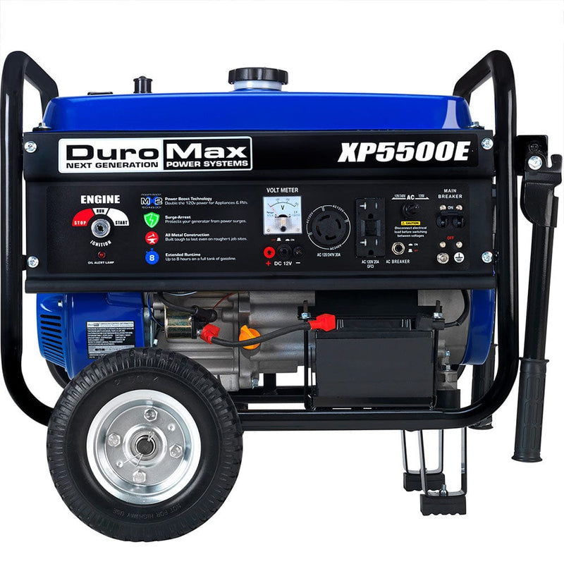 DuroMax 5,500 Watt Portable Gas Powered Generator - XP5500E