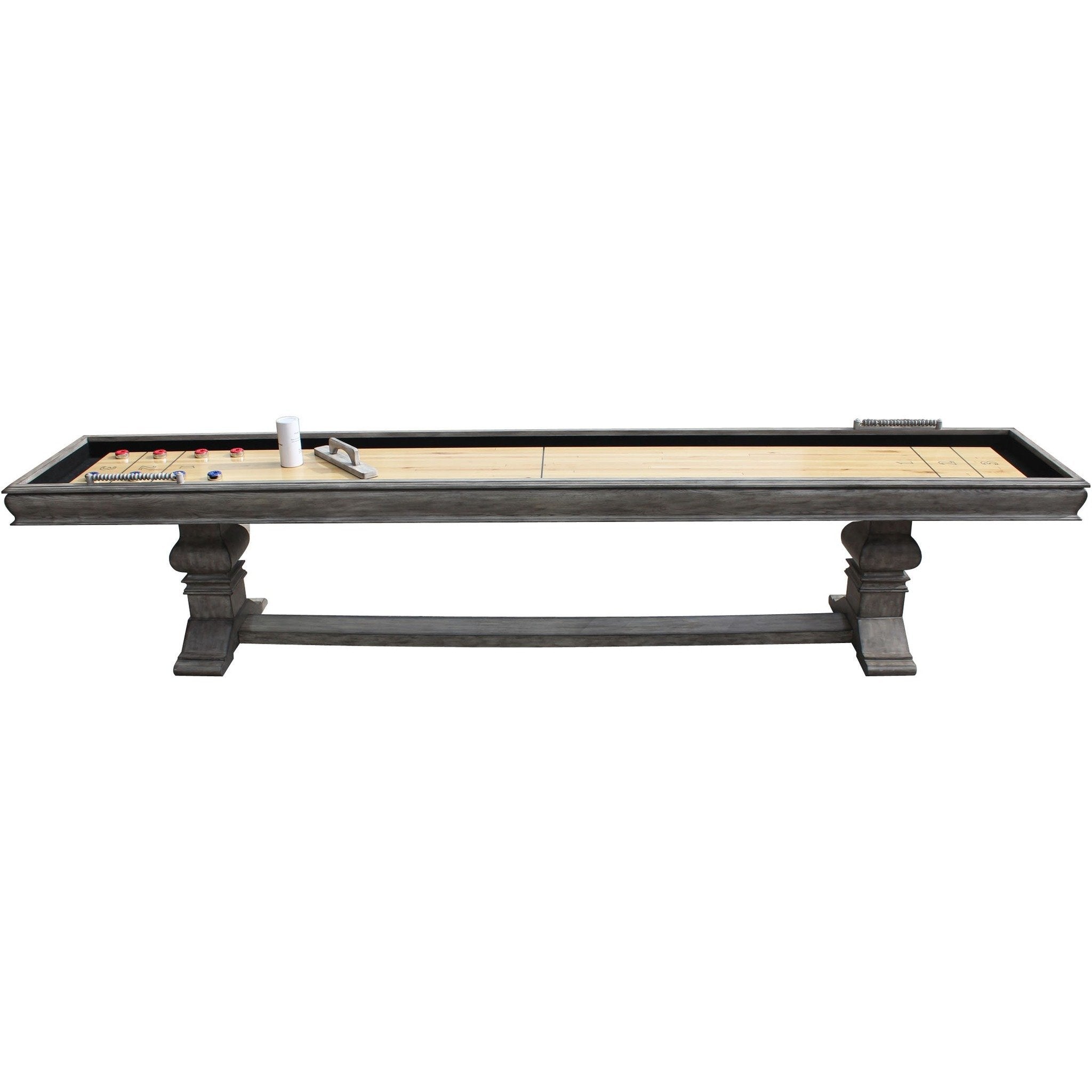 Hathaway Montecito Driftwood 12ft Shuffleboard Table - OL2493962