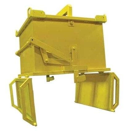 Yellow Waste Container