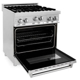 ZLINE 30 Inch. Professional Gas Range in Stainless Steel, RG30