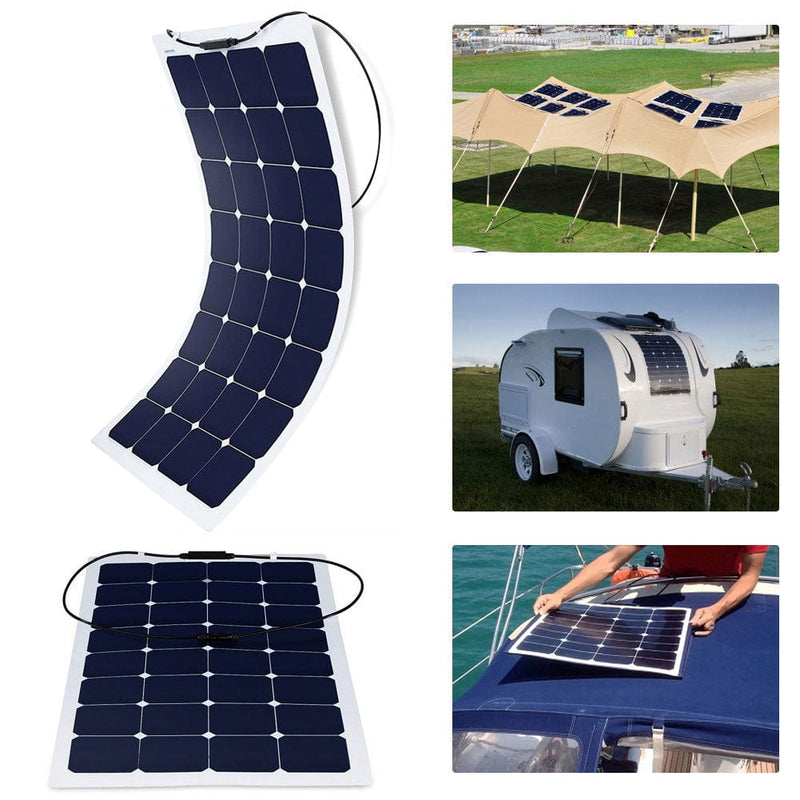 ACOPOWER 110w 12v Flexible Thin lightweight ETFE Solar Panel - Backyard Provider