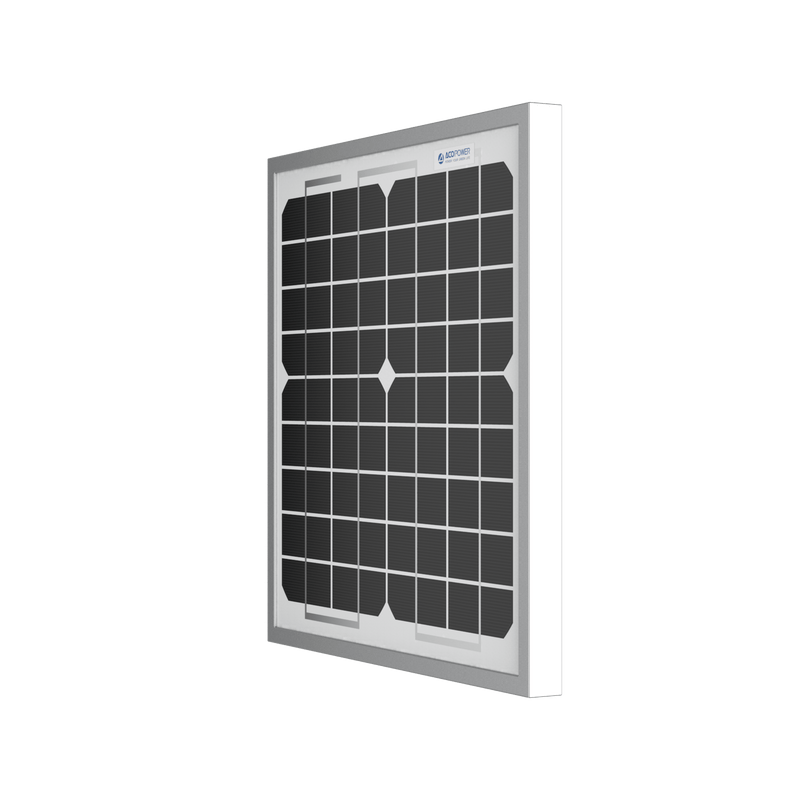 ACOPOWER 10W Mono Solar Panel for 12V Battery Charging RV Boat, Off Grid - HY010-12M - Backyard Provider