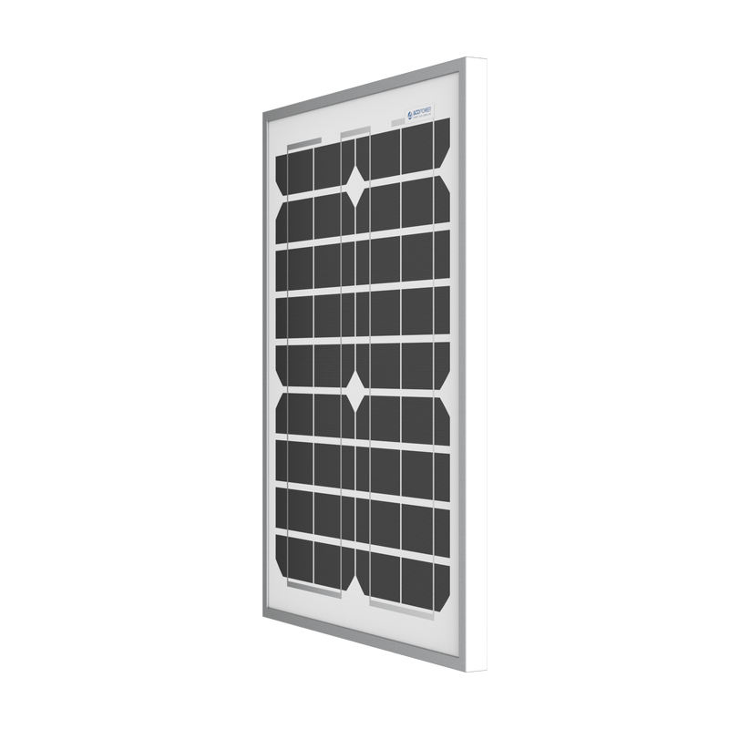 ACOPower 20 Watt Mono Solar Panel for 12 V Battery Charging, Off Grid - HY020-12M - Backyard Provider