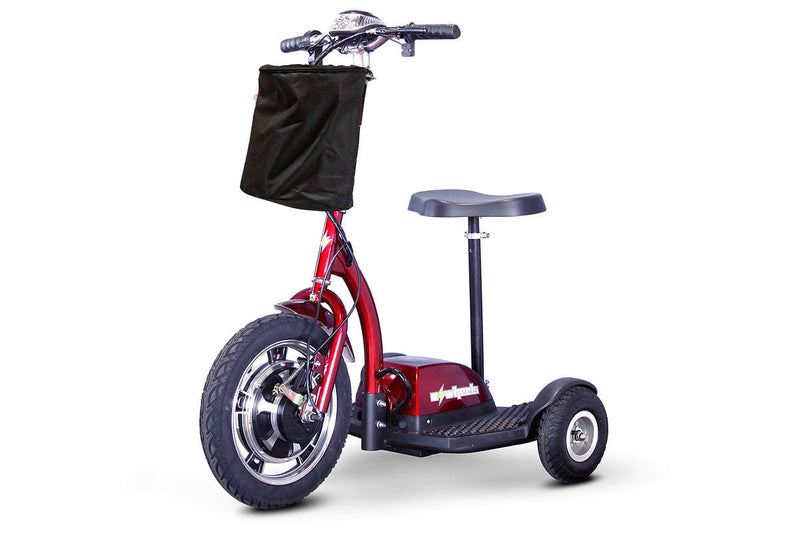 Ewheels EW-18 Stand/Ride Scooter with Folding Tiller - ePower Go