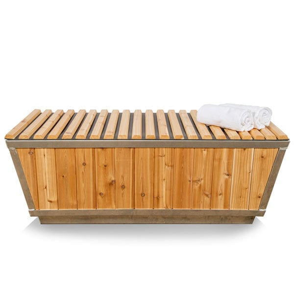 Dundalk Leisurecraft - The Glacier Plunge Tub - Knotty Red Cedar