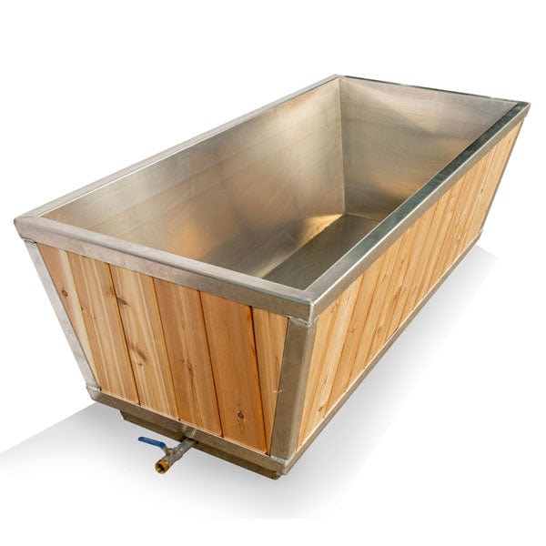 Dundalk Leisurecraft - The Glacier Plunge Tub - Knotty Red Cedar