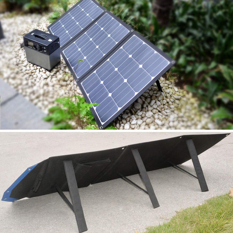 ACOPOWER 120W Portable Solar Panel Foldable Suitcase - HY-LTP-3x40W - Backyard Provider