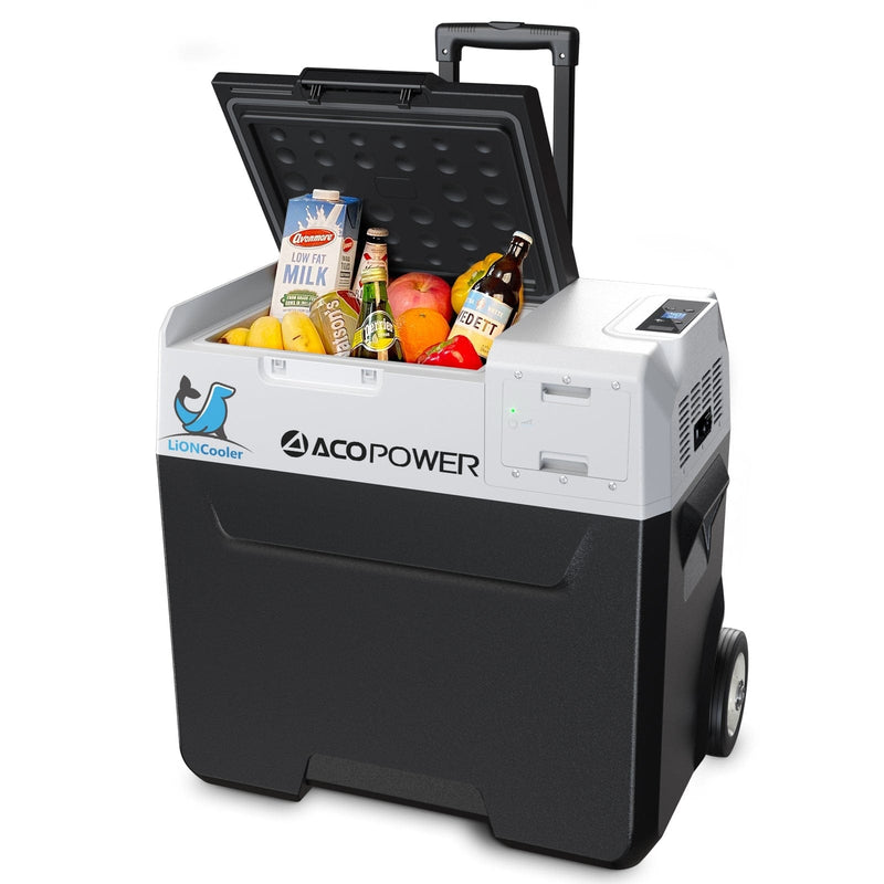 ACOPOWER LionCooler X50A Portable Solar Fridge Freezer, 52 Quarts - HY-X50A - Backyard Provider