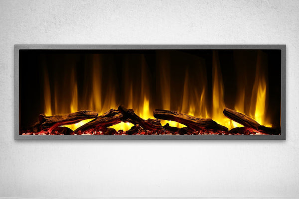 Dynasty Harmony 45'' Built-In Linear Electric Fireplace - DY-BEF45 - Backyard Provider