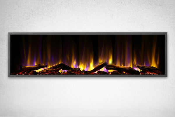 Dynasty Harmony 57'' Built-In Linear Electric Fireplace - DY-BEF57 - Backyard Provider