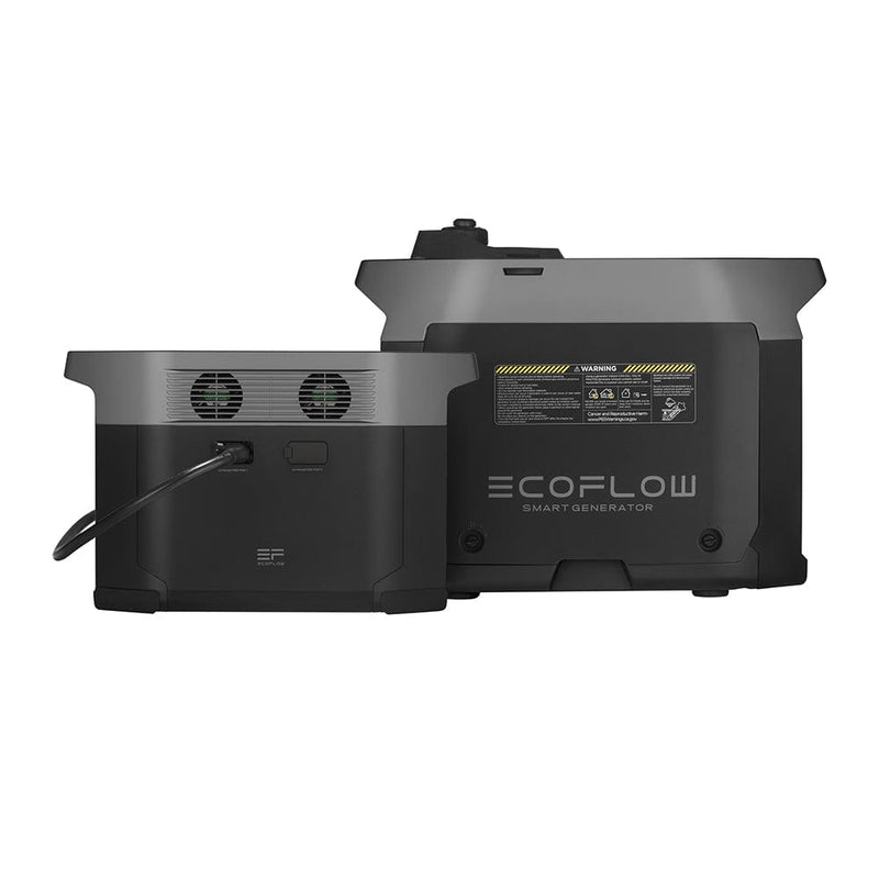 EcoFlow DELTA 2 Max + Dual Fuel Smart Generator - ZPPMR350-US-ZDG200-US