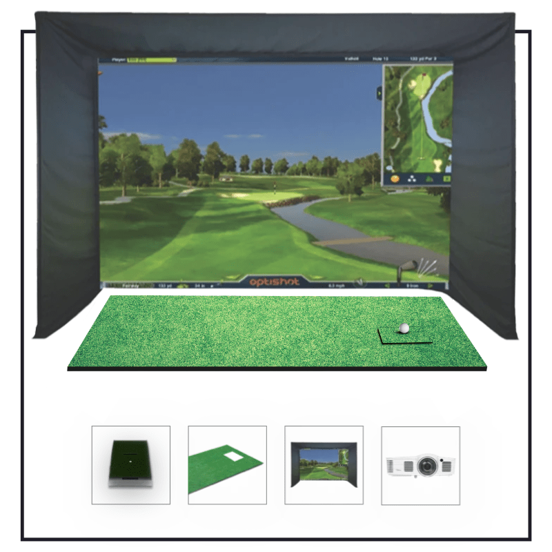 Optishot2 Golf In A Box 4 - 20200009 - ePower Go
