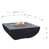 Modeno Aurora Fire Pit - OFG114 - Backyard Provider