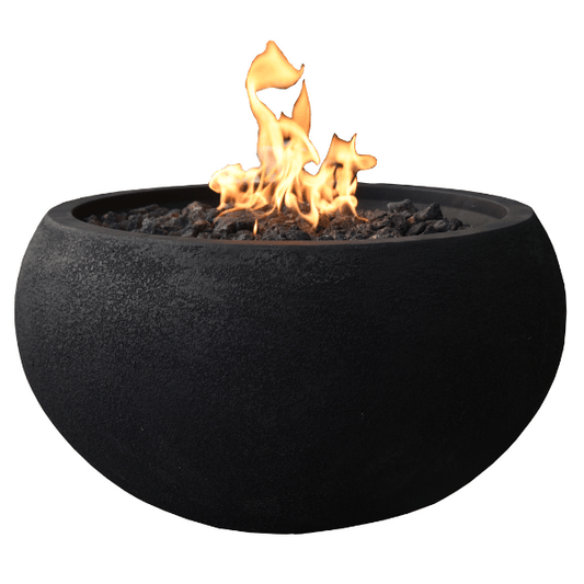 Modeno York Black Round Fire Pit - OFG115