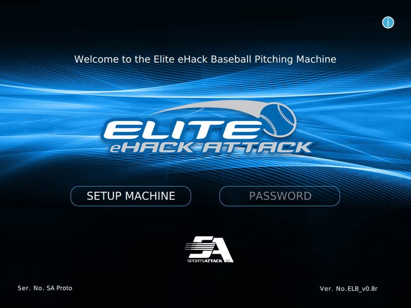 Sports Attack Elite eHack Attack Softball Pitching Machine - 117-1100 - ePower Go