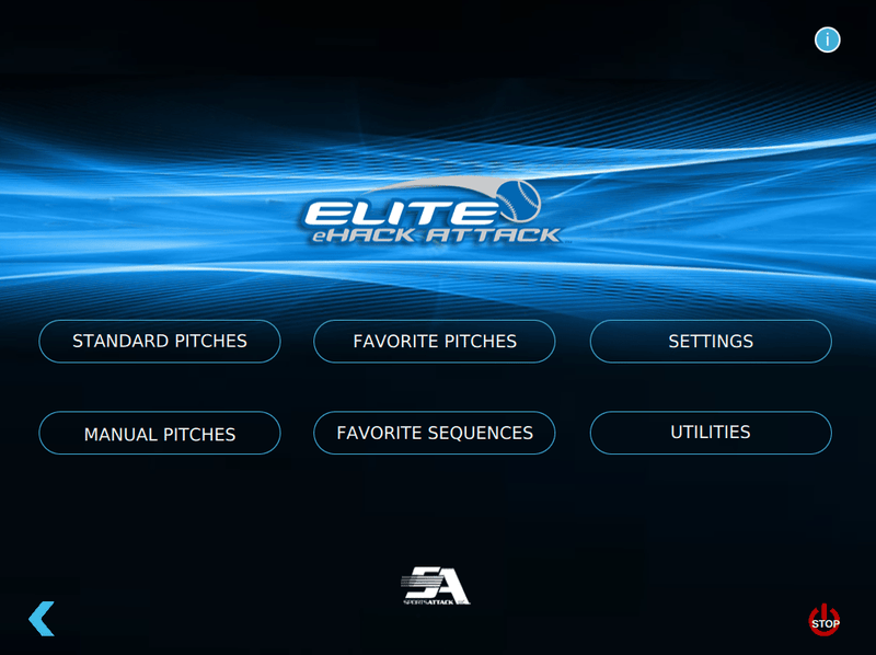Sports Attack Elite eHack Attack Baseball Pitching Machine - 107-1100 - ePower Go
