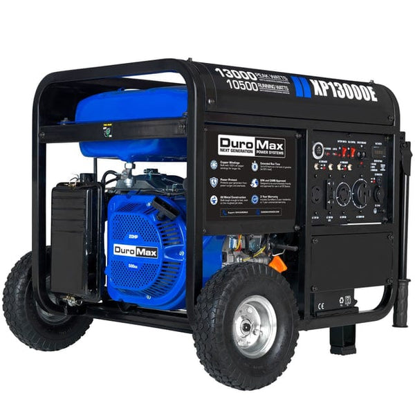 DuroMax XP13000E 13,000 Watt Portable Gas Powered Generator - Backyard Provider
