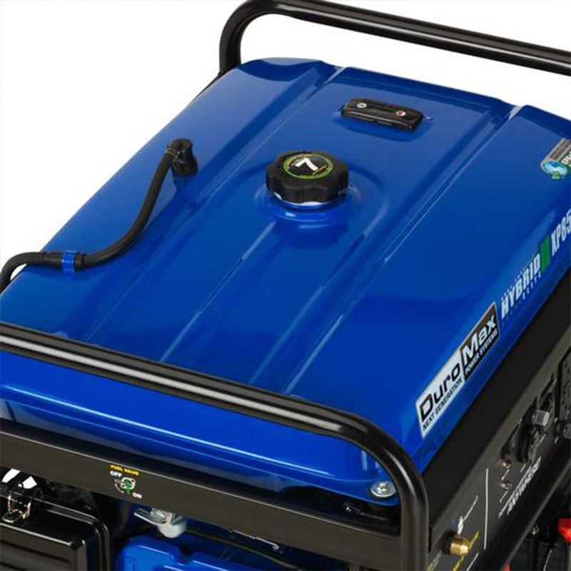 DuroMax XP8500EH 8,500 Watt Portable Dual Fuel Gas Propane Powered Generator - Backyard Provider