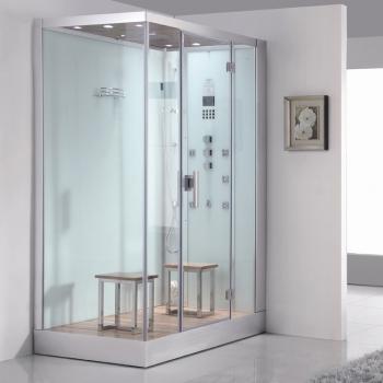 Platinum DZ961 Steam Shower - DZ961F8-LEFT-Black