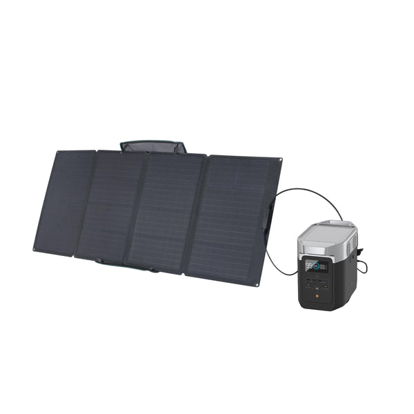 EcoFlow DELTA 2 + 160W Portable Solar Panel - DELTA2-160W