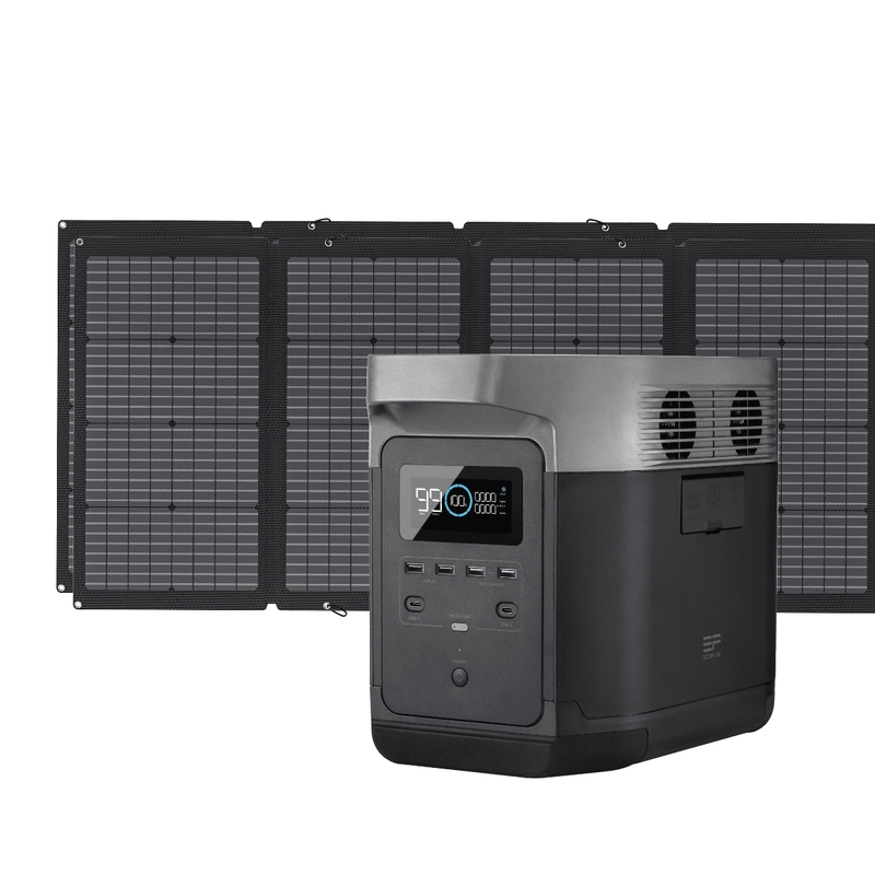 EcoFlow DELTA Max 1600 + 220W Solar Panel - TMR311-MS430-US
