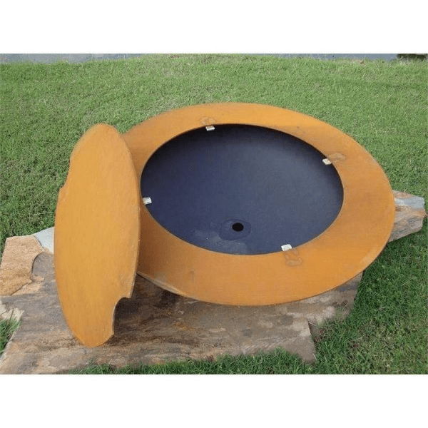 Fire Pit Art Saturn Fire Pit - Saturn - PENTA18-125K BTU-NG - Backyard Provider