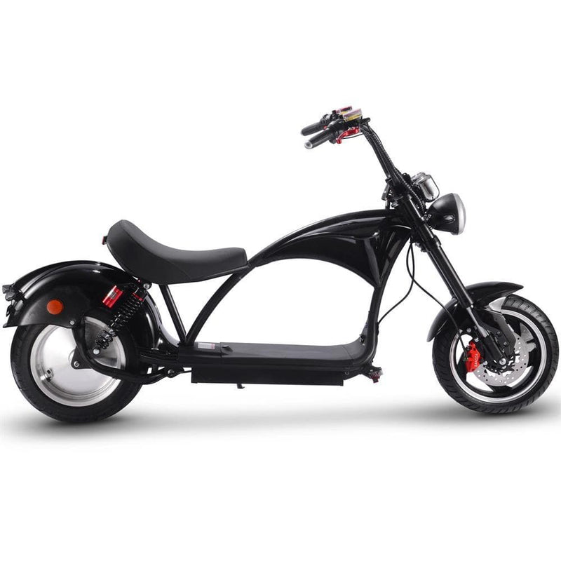 MotoTec Lowboy 60V/20Ah 2500W Electric Motorcycle MT-LowBoy-60v-2500w - ePower Go