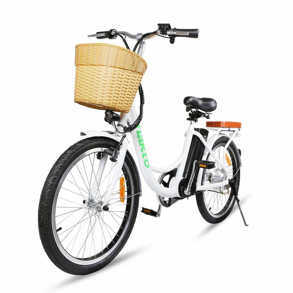 Nakto Elegance 36V/10Ah 250W Cruiser Electric Bike With Plastic Basket