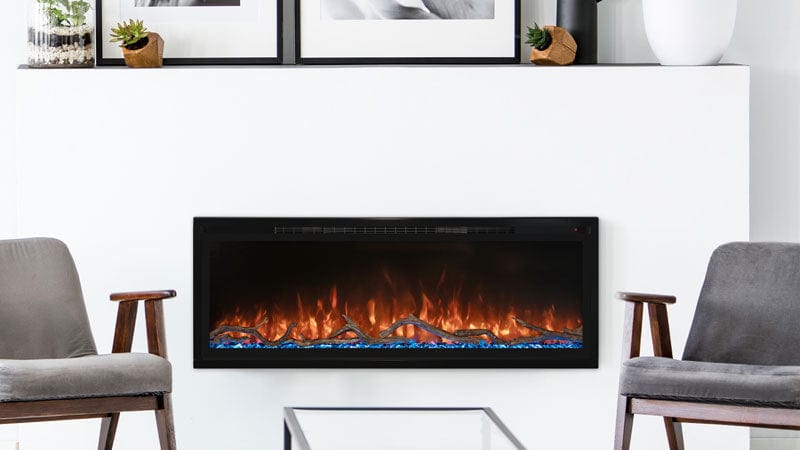 Modern Flames Spectrum Slimline Linear Electric Fireplace - Infrared Fire