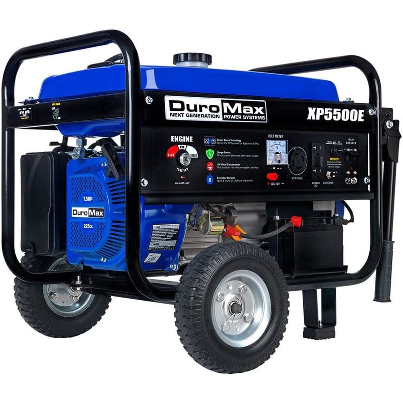 DuroMax XP5500E 5,500 Watt Portable Gas Powered Generator - Backyard Provider