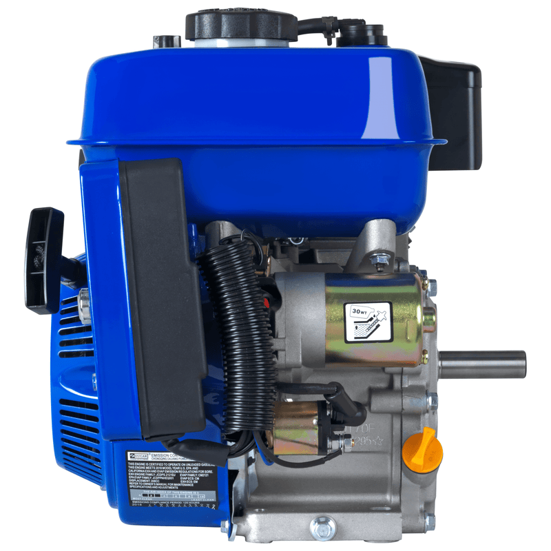 DuroMax 208cc 3/4-Inch Shaft Recoil/Electric Start Gasoline Engine - XP7HPE - Backyard Provider
