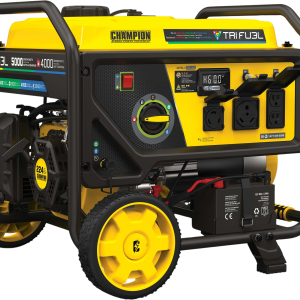 Champion  4000W/5000W Generator Tri-Fuel Gas Propane Natural Gas CO Shield Electric Start New - 201223