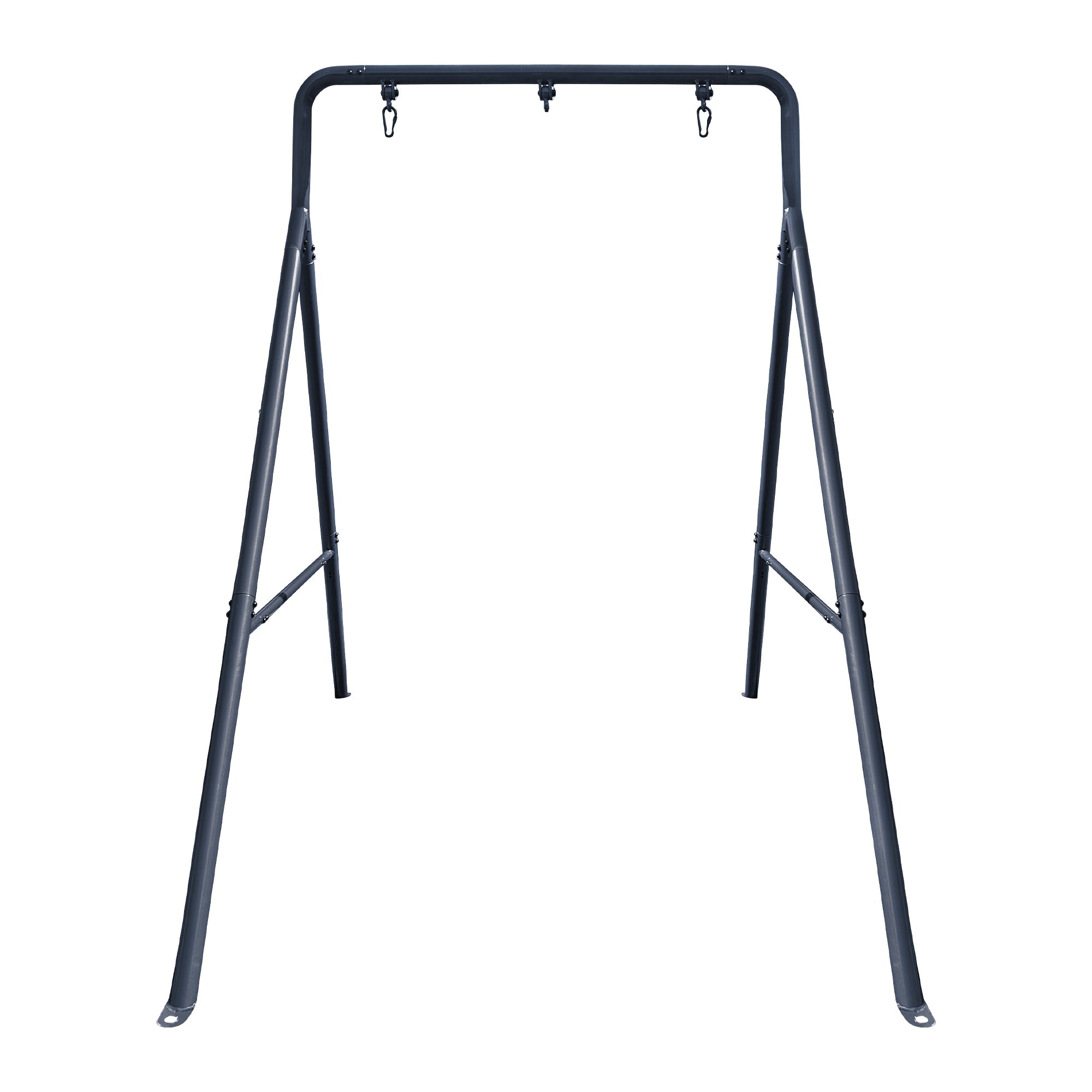 Gobaplay Outdoor Single Swing Set with Support Bars for Tree Swing, Frame Only - 324423