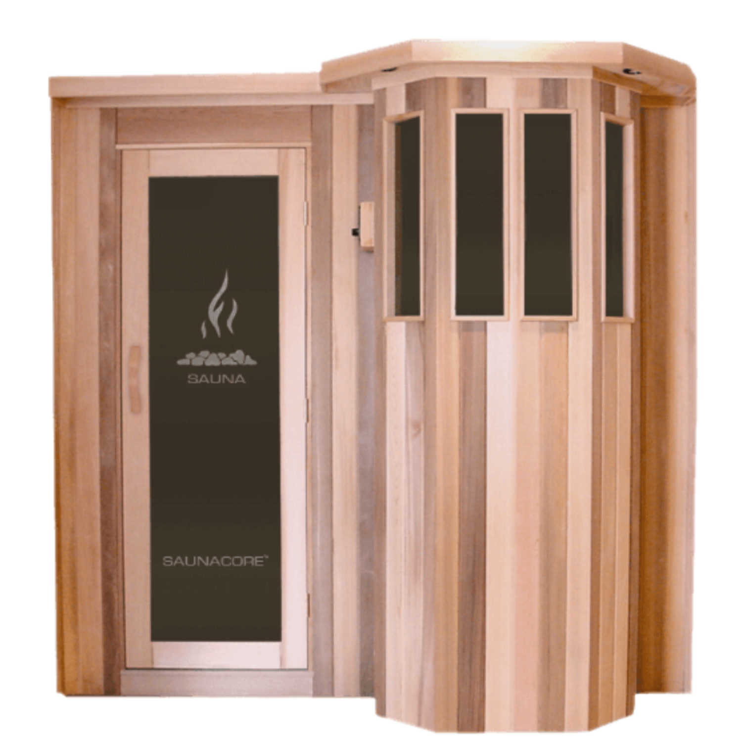 Saunacore Bay Style Sauna Traditional Indoor Saunas - B4x7