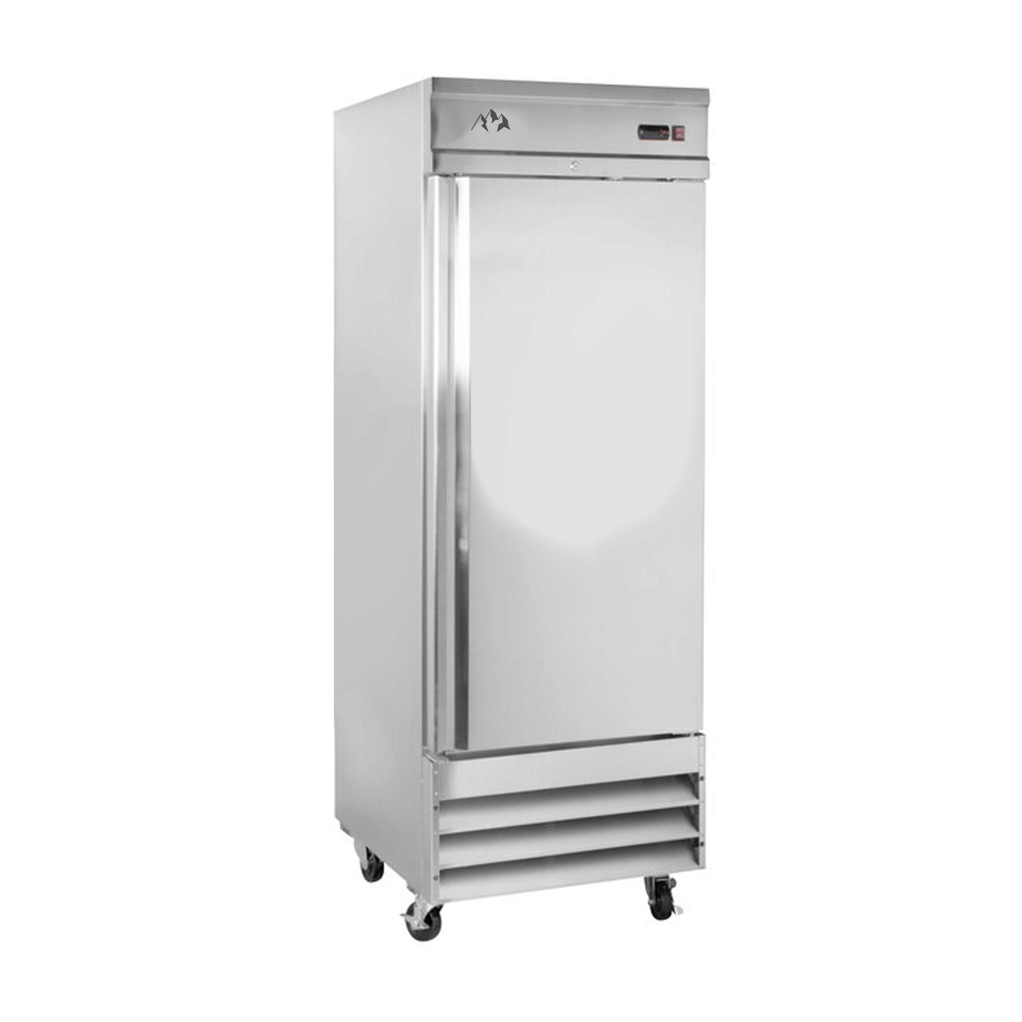 Chef AAA Commercial 29" Reach-In Refrigerator 1 Solid Door Stainless Steel 23 cu.ft. - SS-1R-HC