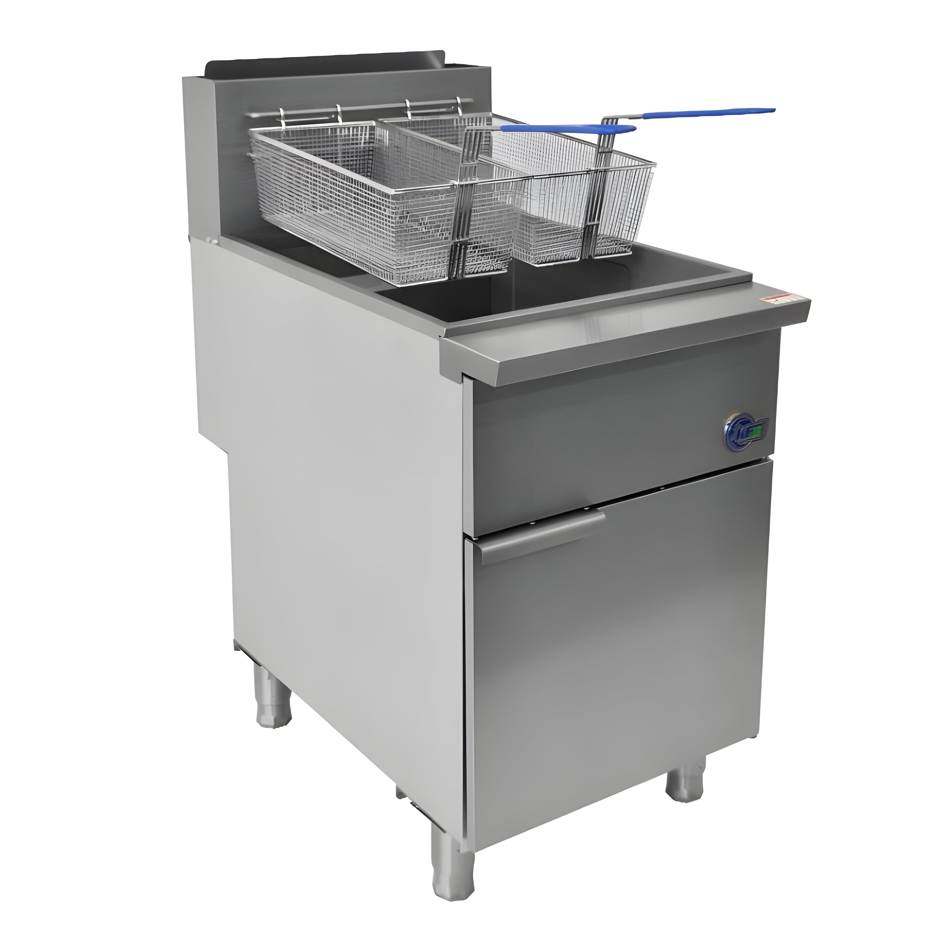 Chef AAA Commercial 70-100lbs Deep Fryer 5 Tube Liquid Propane - KF-F5S-LP