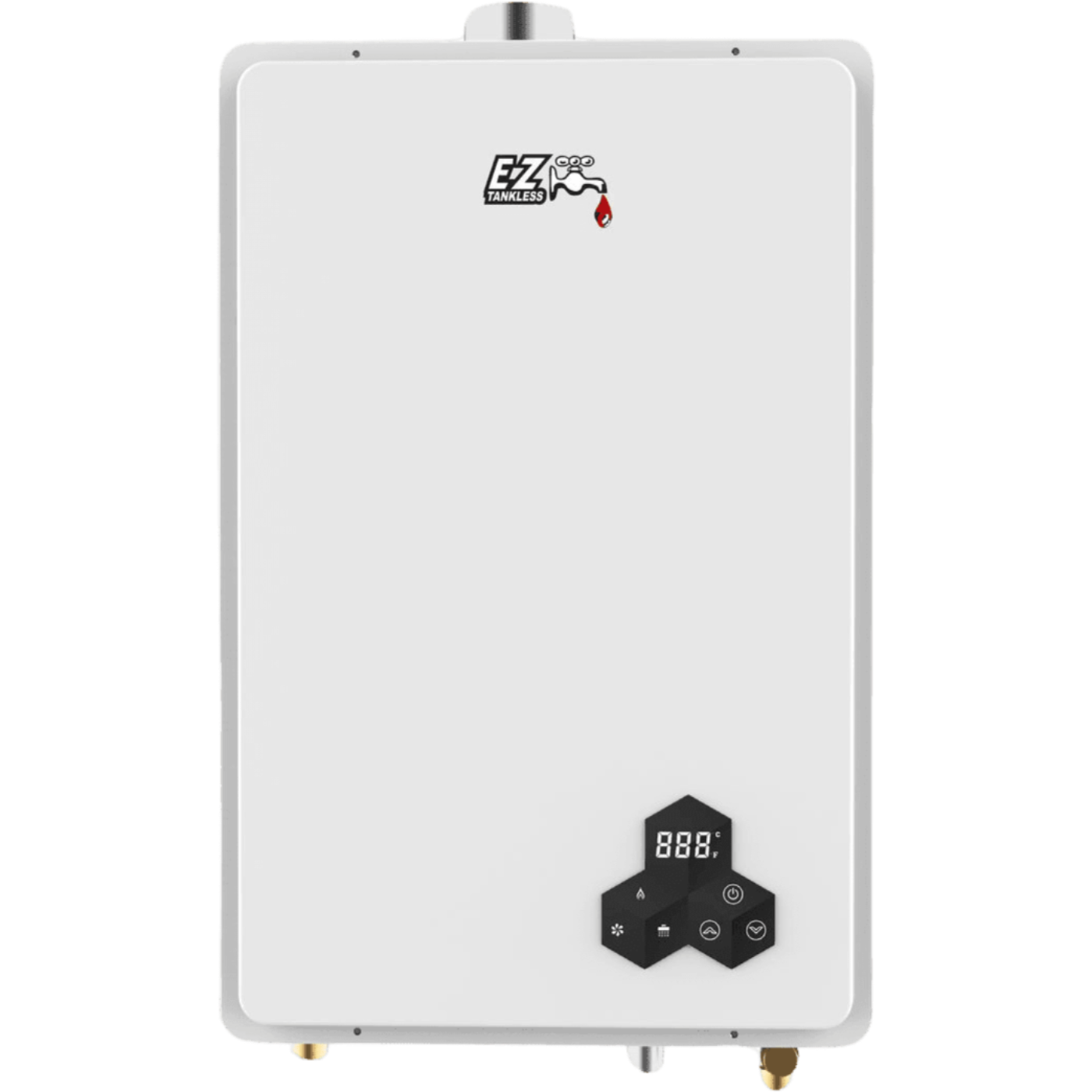 EZ Tankless Sapphire Series 12L 4.5 GPM 80,000 BTU Liquid Propane or Natural Gas Indoor Tankless Water Heater New SAP12L-LPG