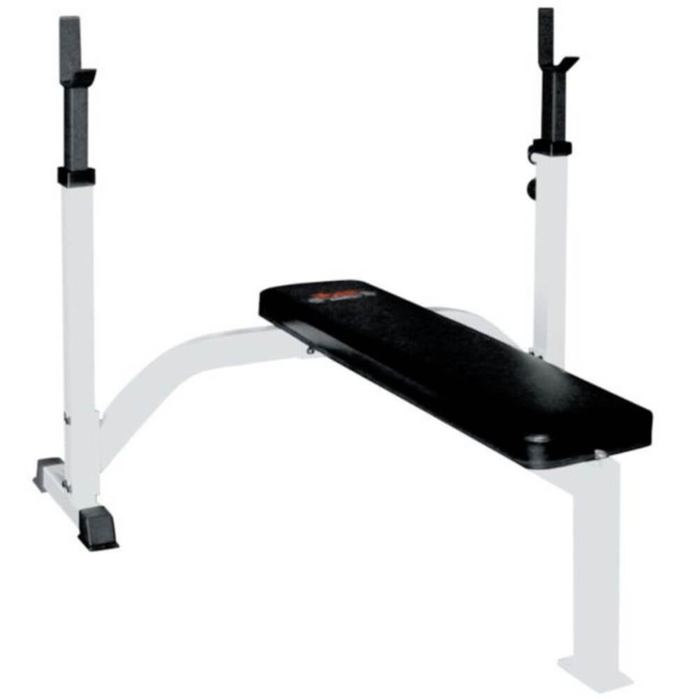 York Barbell FTS Olympic Fixed Flat Bench With Uprights - 48006