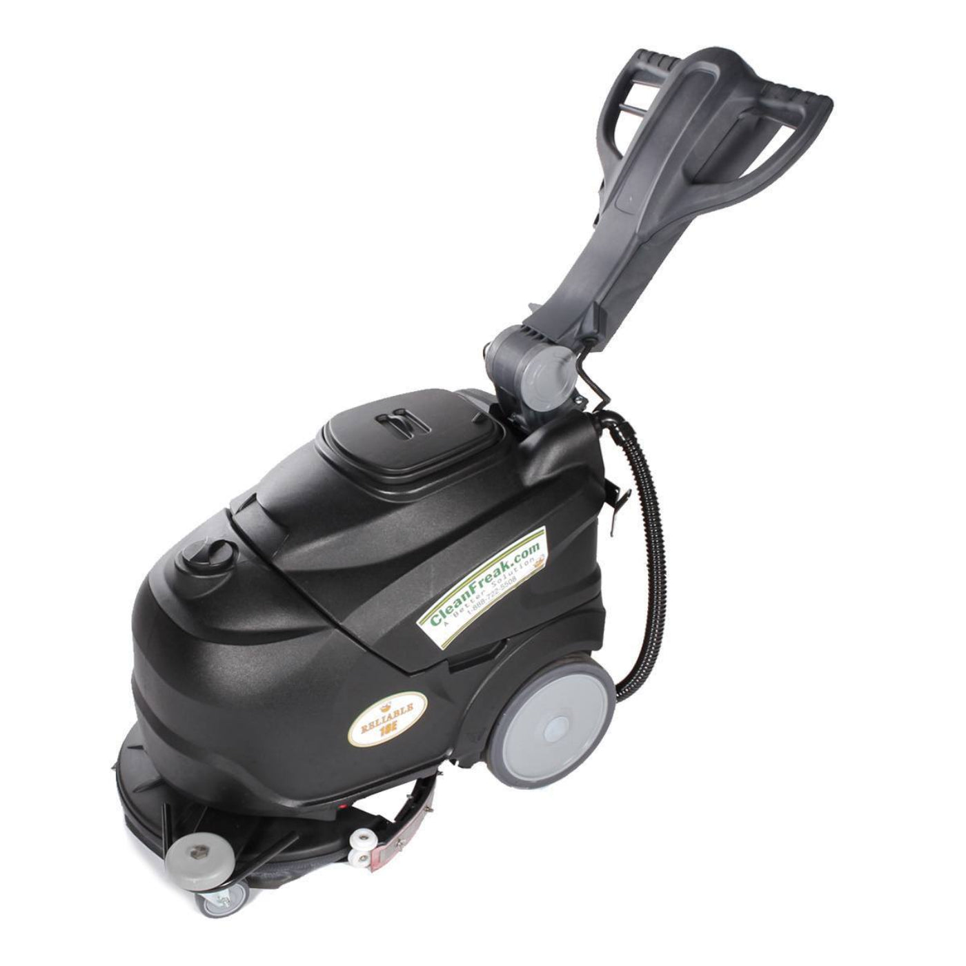 CleanFreak 18" Reliable 18E Electric Auto Scrubber w/ Nylon Brush - 8 Gallons - IES-18E-CF