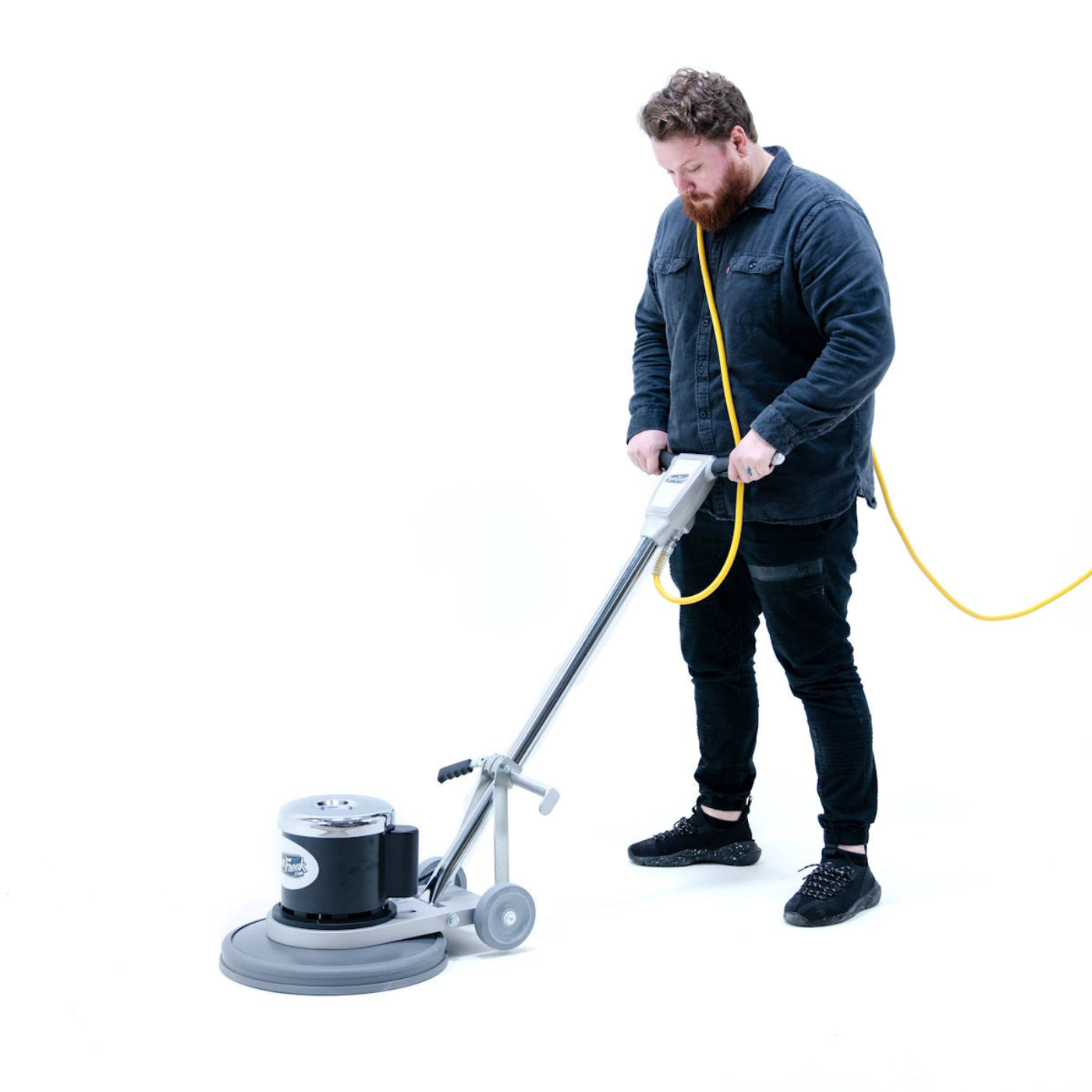 CleanFreak 17" Floor Buffer w/ Hammertone Apron & Pad Driver - 2024 Model (#225FP-17-CF) - CPL-225FP-17-CF